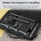BRDRC For Insta360 X5 / Insta360 X4 Carrying Case with Shoulder Strap Protective Storage Polyester+EVA Bag - 7