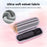 BRDRC Portable Bag for DJI Osmo Pocket 3 Zippered Camera Carrying Case with Metal Hook, Pink - 4