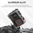 FLYMILE Metal Cage for Insta360 Ace Pro 2 / Pro Protective Frame Case with Cold Shoe Mount - 3