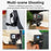 Hat Clip Mount for Insta360 GO 3S / 3 Action Camera ABS+PC Cap Clamp Holder - 3