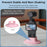 BRDRC For DJI Osmo Pocket 3 Silicone Mount Base Non Slip Desktop Camera Holder - Pink - 2