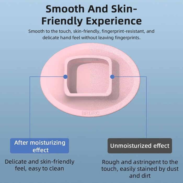BRDRC For DJI Osmo Pocket 3 Silicone Mount Base Non Slip Desktop Camera Holder - Pink - 4