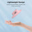 BRDRC For DJI Osmo Pocket 3 Silicone Mount Base Non Slip Desktop Camera Holder - Pink - 7