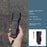 BRDRC For DJI Osmo Pocket 3 Protective Case Hard PC Portable Gimbal Protector with Flip Cover - Black - 2