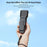BRDRC For DJI Osmo Pocket 3 Protective Case Hard PC Portable Gimbal Protector with Flip Cover - Black - 5