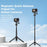 FLYMILE Magnetic Quick Release Tripod Stand 53cm Extended Pole for Action Cameras - 2