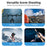 FLYMILE Magnetic Neck Mount Holder for Action Cameras Quick Release - 5