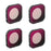 FLYMILE 4Pcs Filter Set for Insta360 Ace Pro 2 ND8 / 16 / 32 / 64 Optical Glass Filters - 1