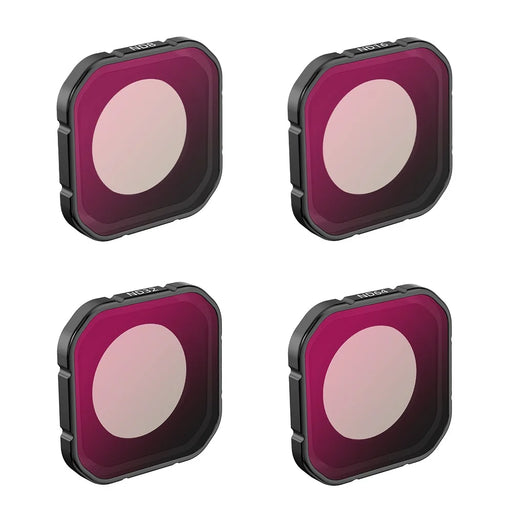 FLYMILE 4Pcs Filter Set for Insta360 Ace Pro 2 ND8 / 16 / 32 / 64 Optical Glass Filters - 1