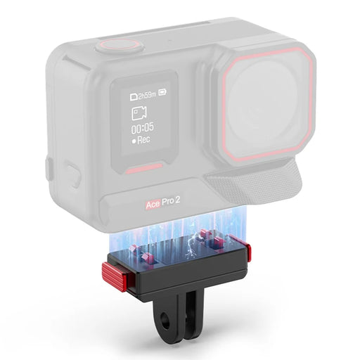 FLYMILE Magnetic Mount for Insta360 Ace Pro 2 / Ace Prp / Ace Quick Release Camera Adapter Base - 1