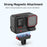 FLYMILE Magnetic Mount for Insta360 Ace Pro 2 / Ace Prp / Ace Quick Release Camera Adapter Base - 5