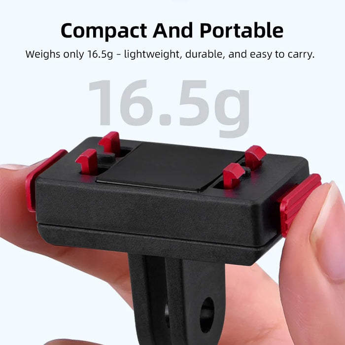FLYMILE Magnetic Mount for Insta360 Ace Pro 2 / Ace Prp / Ace Quick Release Camera Adapter Base - 6