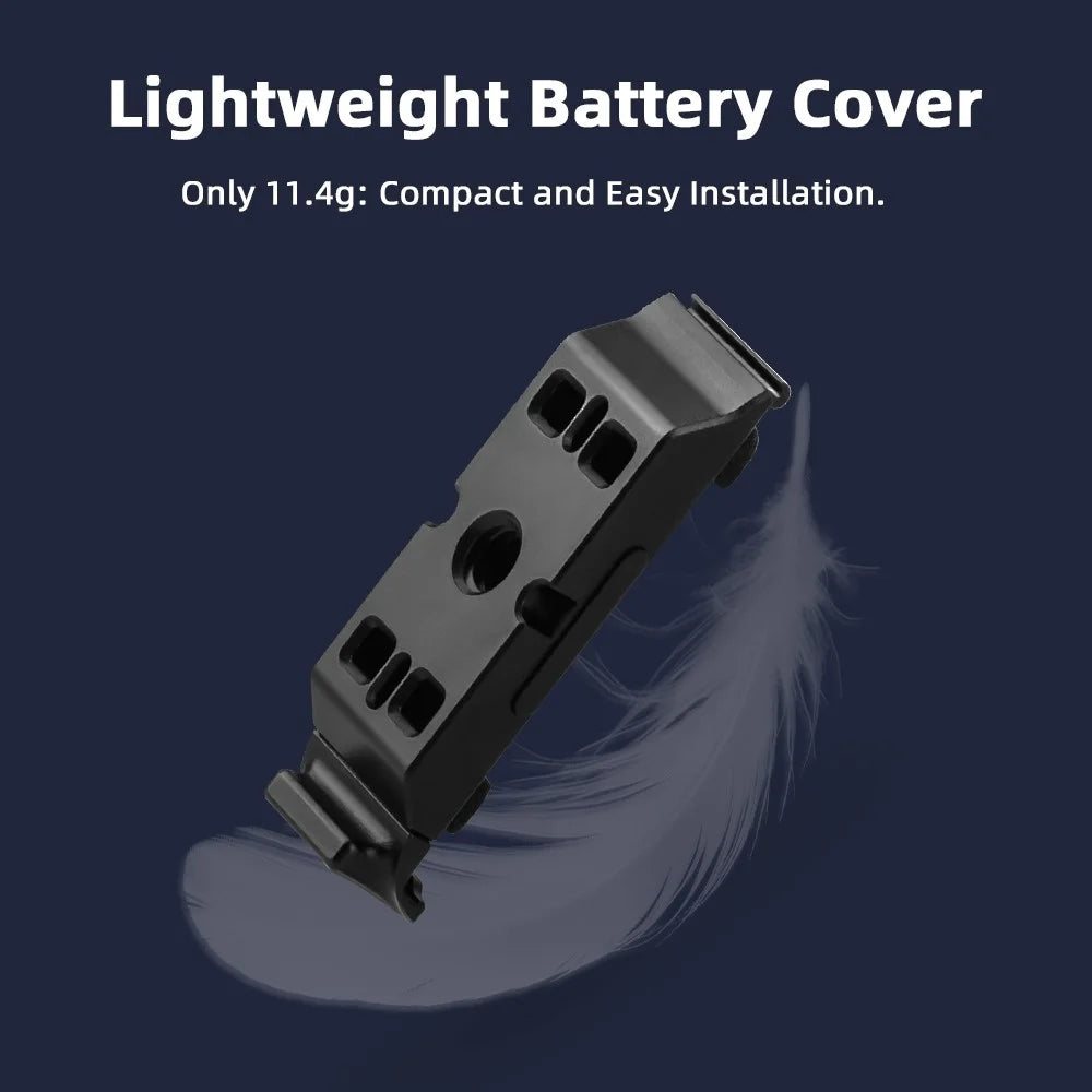 FLYMILE For Insta360 Ace Pro 2 Quick Release Battery Cover Aluminum Alloy Magnetic Camera Battery Lid - 5
