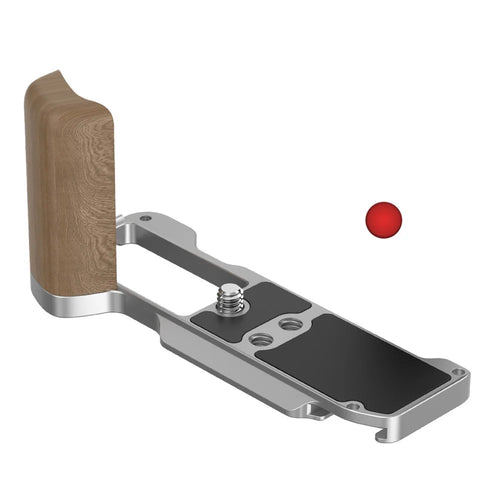 FLYMILE For Fujifilm X-M5 L-Shaped Grip Quick Release Plate Camera Bracket - Brown - 1