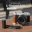 FLYMILE For Fujifilm X-M5 L-Shaped Grip Quick Release Plate Camera Bracket - Brown - 2