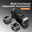 BRDRC For DJI Osmo Pocket 3 Quick Release Expansion Frame Aluminum Alloy Mount Action Camera Accessories - 3