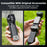 BRDRC For DJI Osmo Pocket 3 Quick Release Expansion Frame Aluminum Alloy Mount Action Camera Accessories - 6