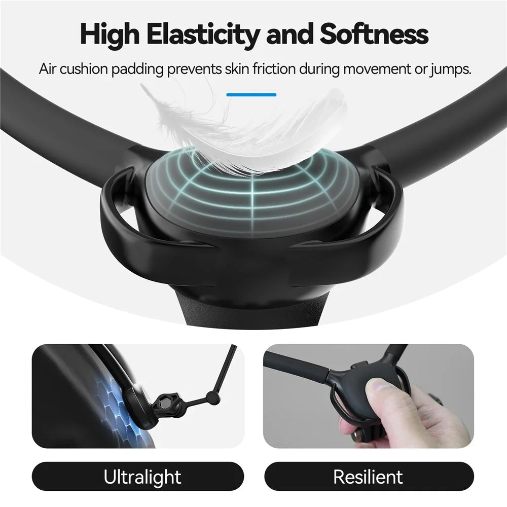 TELESIN SE2.0 2 In 1 Magnetic Neck Mount Kit Hands Free Camera / Phone Neck Holder for POV Shooting - 7