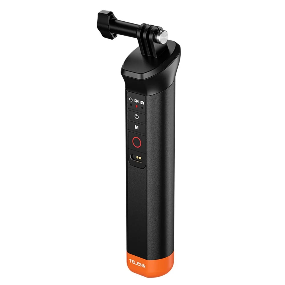 TELESIN S4-FHG-01-TGP For GoPro Hero 12 / 11 / 10 / 9 / 8 Buoyancy Rod Bluetooth-Compatible Underwater Remote Control - 4