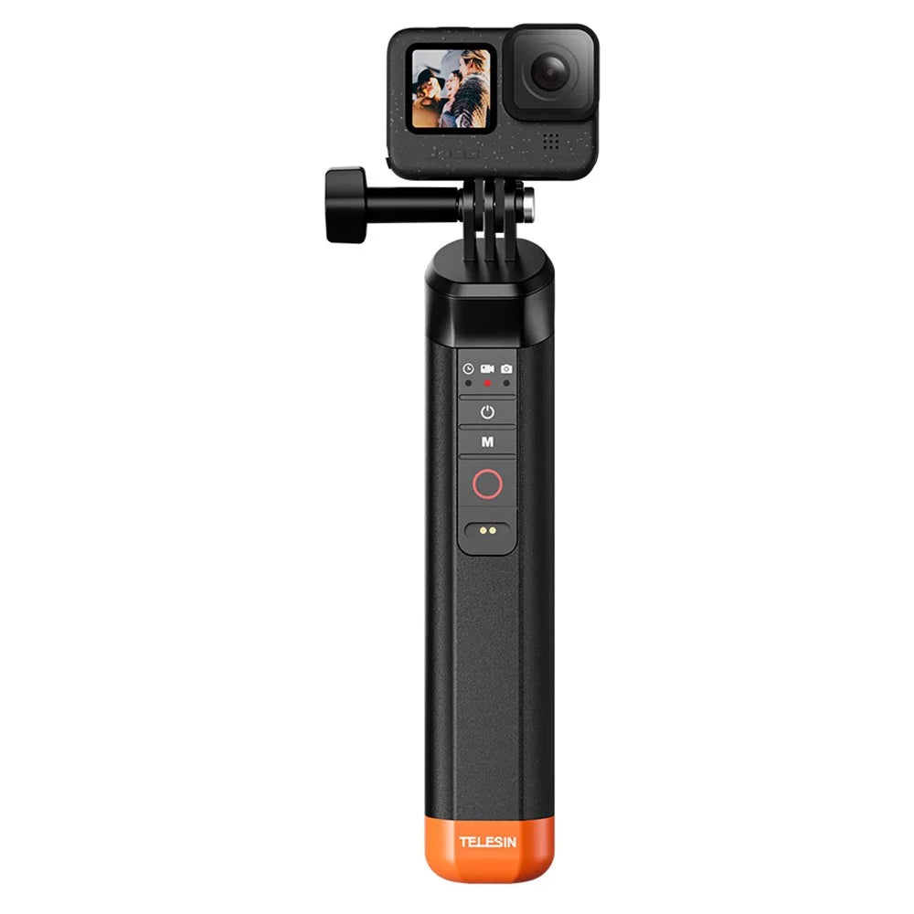 TELESIN S4-FHG-01-TGP For GoPro Hero 12 / 11 / 10 / 9 / 8 Buoyancy Rod Bluetooth-Compatible Underwater Remote Control - 5