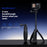 TELESIN S1-MNP-01 Mini Selfie Stick 2 In 1 15-40cm Extendable Aluminum Alloy Tripod Stand - 5