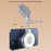 TELESIN S5-BGD-01 Phone Magnetic Beauty Fill Light Selfie Mirror Rotatable Pocket Light - 7