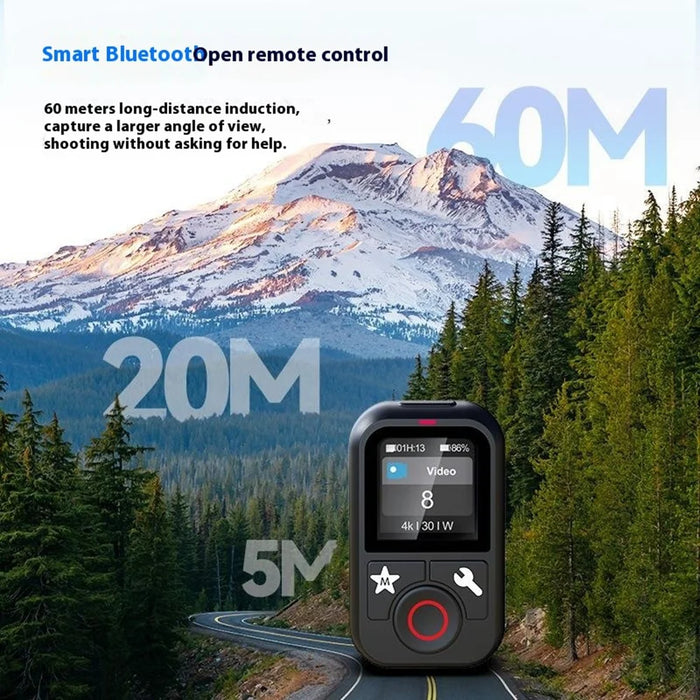 TELESIN S5-RMT-01-TGP For GoPro Hero 13 / 12 / 11 / 10 / 9 / 8 / GoPro MAX Remote Control Bluetooth-Compatible Color Screen Controller - 5