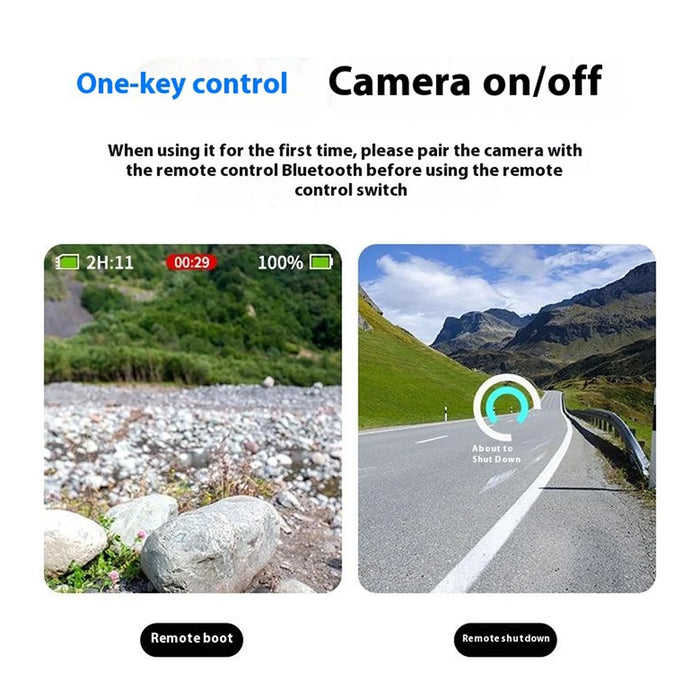 TELESIN S5-RMT-01-TGP For GoPro Hero 13 / 12 / 11 / 10 / 9 / 8 / GoPro MAX Remote Control Bluetooth-Compatible Color Screen Controller - 6