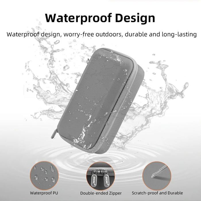 Portable Storage Bag For DJI Osmo Mobile 7  /  7 Pro PU Waterproof Handbag Case Organized Box - 4