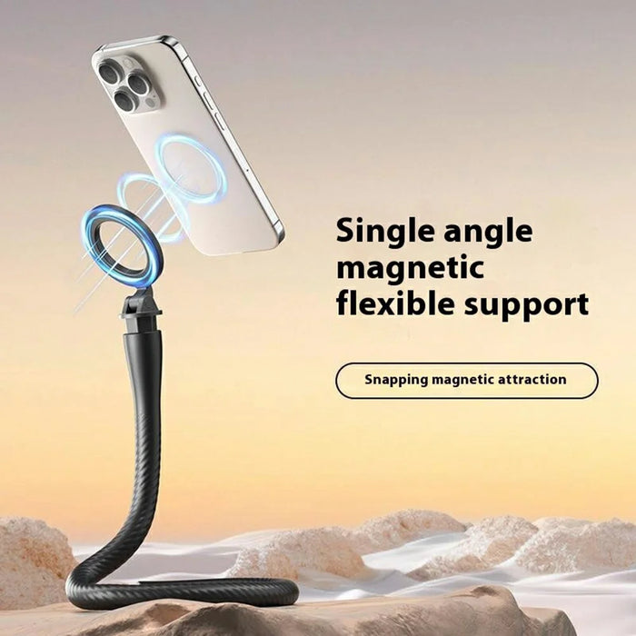 TELESIN P3-FM-01 Flexible Magnetic Phone Stand Monopods Mount Quick Release Cell Phone Holder - Black - 2