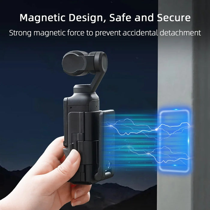 FLYMILE For DJI Osmo Pocket 3 Vlogging Camera Damping Axis Magnetic Bracket with Ergonomic Handle - 6