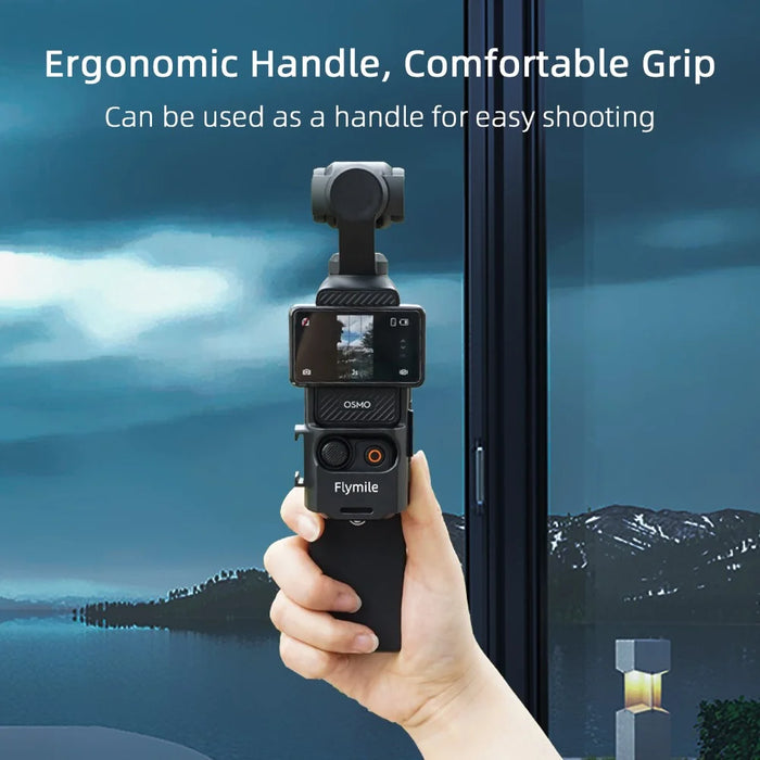 FLYMILE For DJI Osmo Pocket 3 Vlogging Camera Damping Axis Magnetic Bracket with Ergonomic Handle - 7