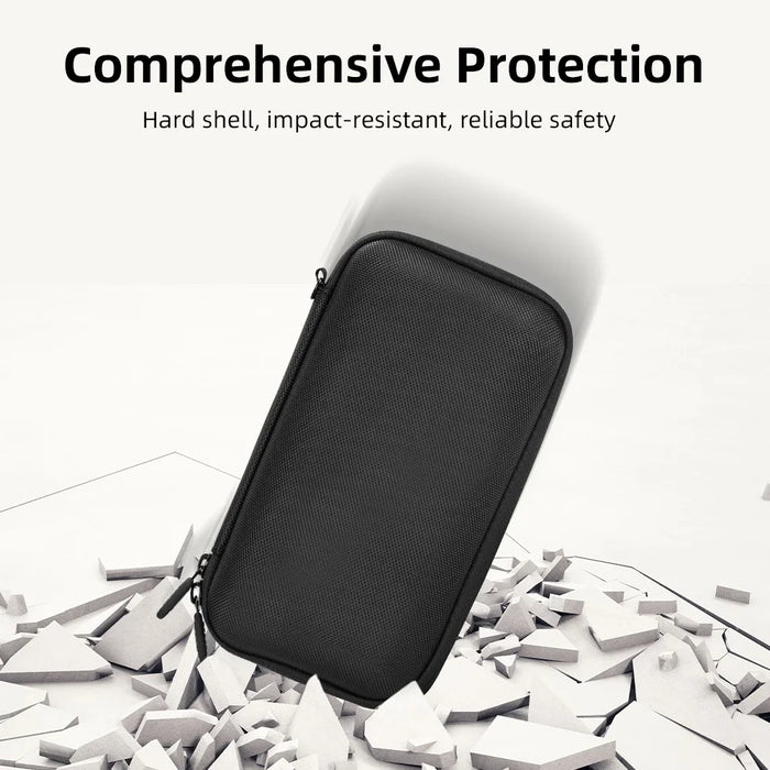 BRDRC For DJI Osmo Pocket 3 Vlogging Camera Storage Bag Hard Shell Waterproof Nylon Carrying Case - 7