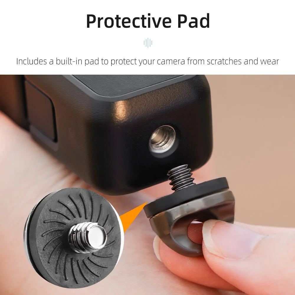 BRDRC For DJI Osmo Pocket 3 Wrist Strap Action Camera Anti-Lost Hand Strap - Black - 7