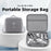 BRDRC For DJI RS 4 Mini Stabilizer Storage Bag Portable Shockproof Carrying Case with Mesh Pockets - 3
