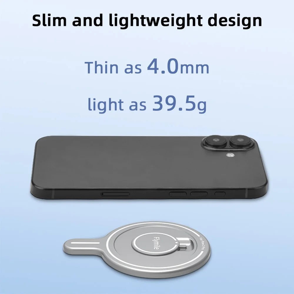 BRDRC Flymile For Insta360 Flow 2 Pro Gimbal Magnetic Adapter Module Aluminum Alloy Slim Stabilizer Mount - 7