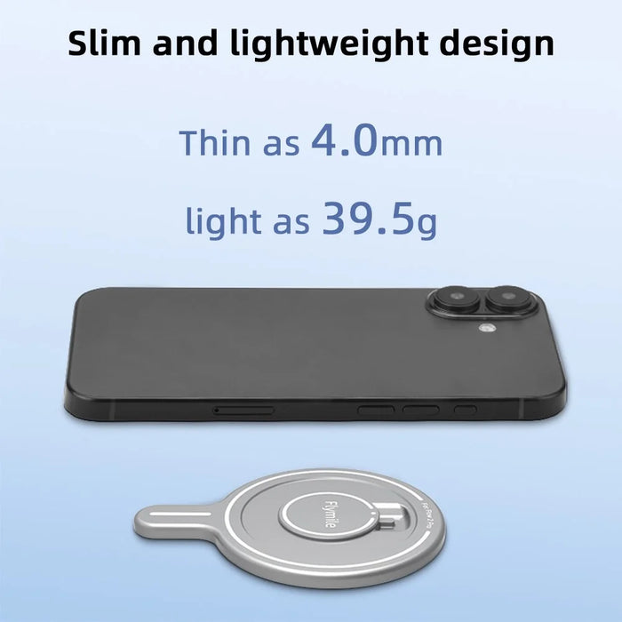 BRDRC Flymile For Insta360 Flow 2 Pro Gimbal Magnetic Adapter Module Aluminum Alloy Slim Stabilizer Mount - 7
