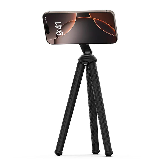 FLYMILE Magnetic Holder Flexible Octopus Tripod with 1 / 4 Interface for Sports Camera  /  Mobile Phone - 3