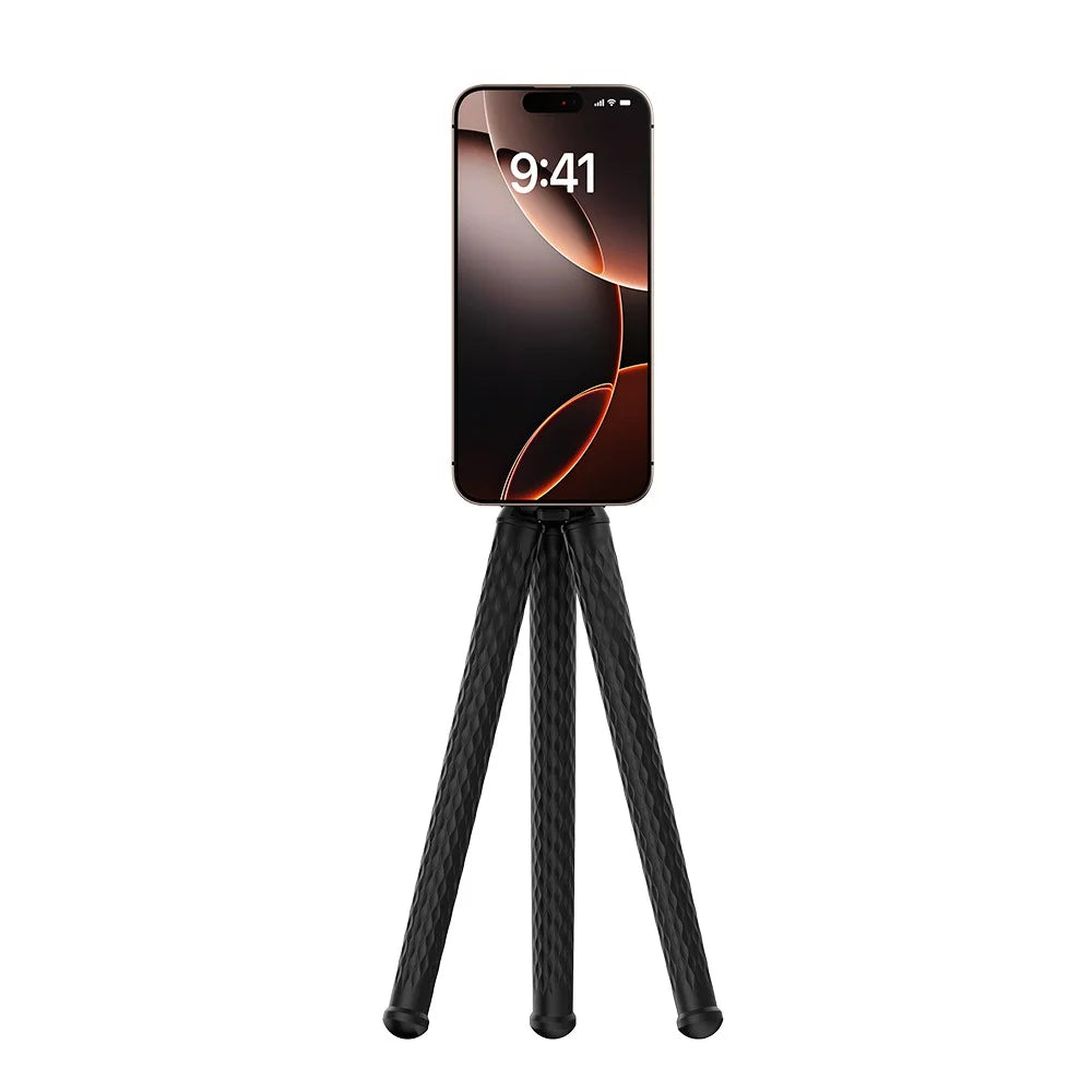 FLYMILE Magnetic Holder Flexible Octopus Tripod with 1 / 4 Interface for Sports Camera  /  Mobile Phone - 4