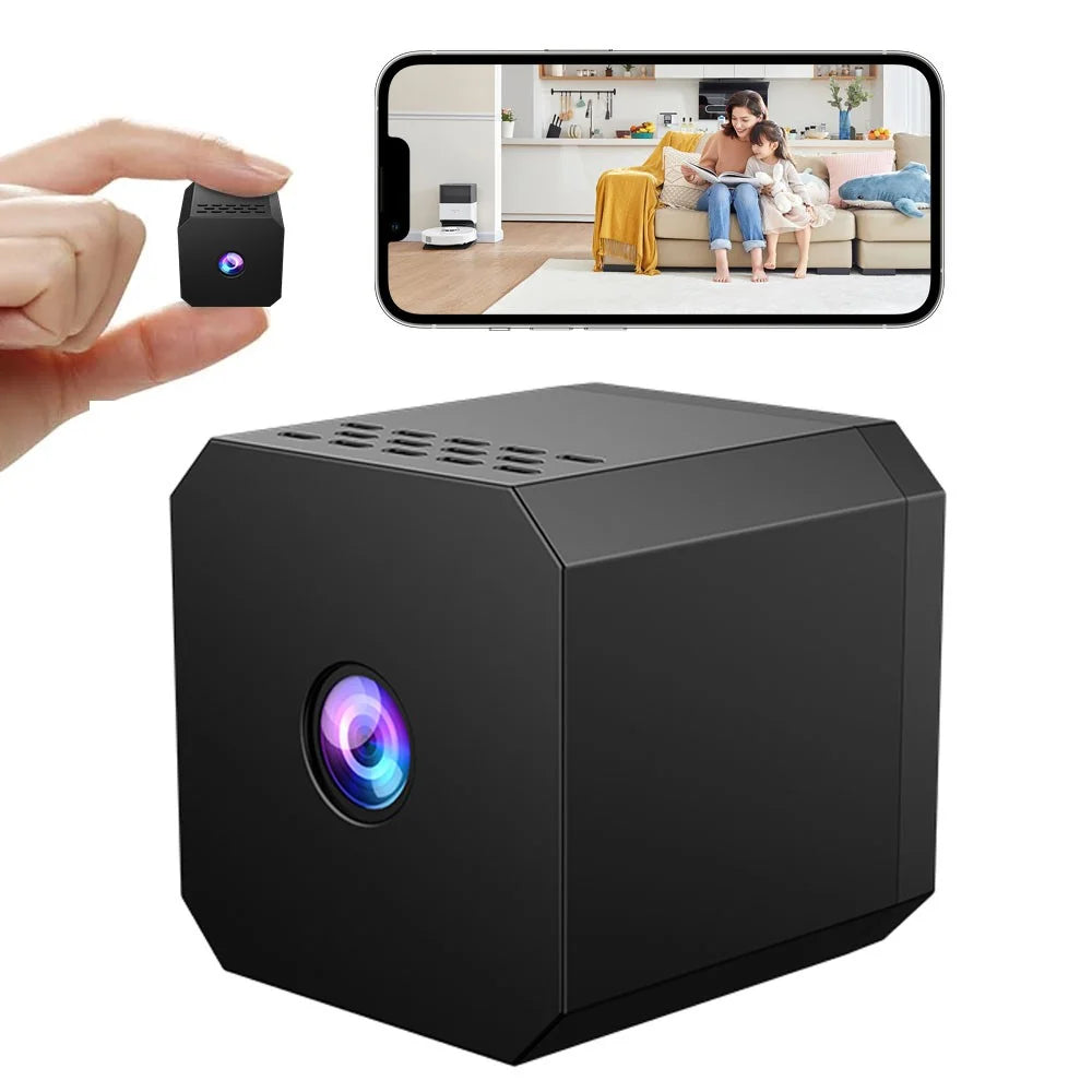 F1 Mini Security Camera Night Vision Surveillance Wireless Motion Detection Remote Viewing - 1
