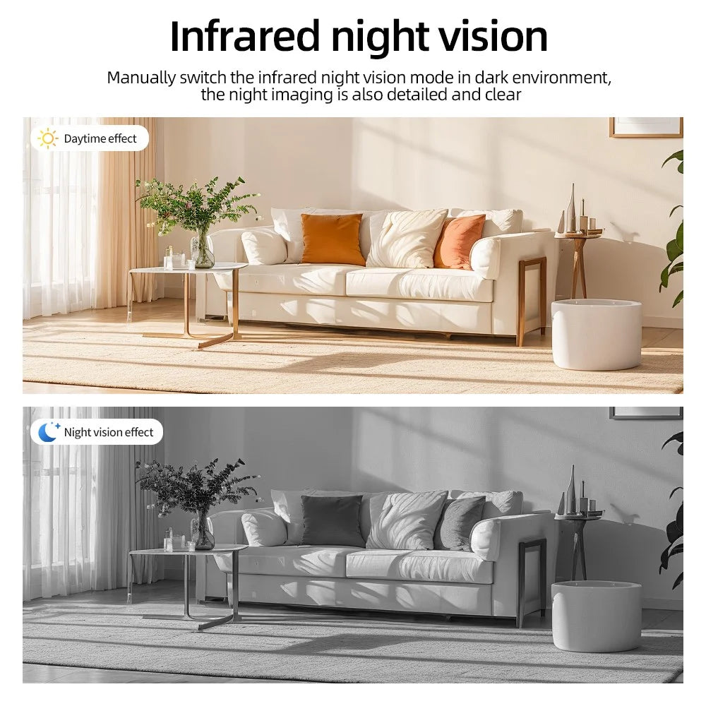 F1 Mini Security Camera Night Vision Surveillance Wireless Motion Detection Remote Viewing - 7