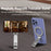 FLYMILE Magnetic Foldable Stand Phone Back Aluminum Alloy Horizontal / Vertical Support Bracket - 3