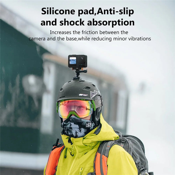 VRIG AC-28 For GoPro 13 Camera Quick Release Mount Base Magnetic Attachment - 5