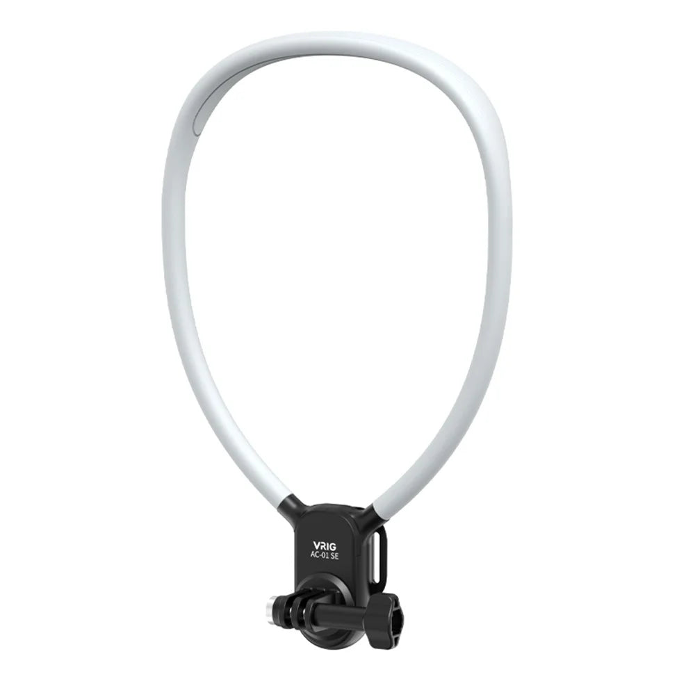 VRIG AC-01 SE POV Neck Mount Bracket with Strap  /  90 Degree Rotation Flexible Arm - 1