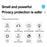 T09 Hotel Hidden Camera Detector Infrared Wireless Scanner Anti Spy Device For Personal Privacy Protection - 5