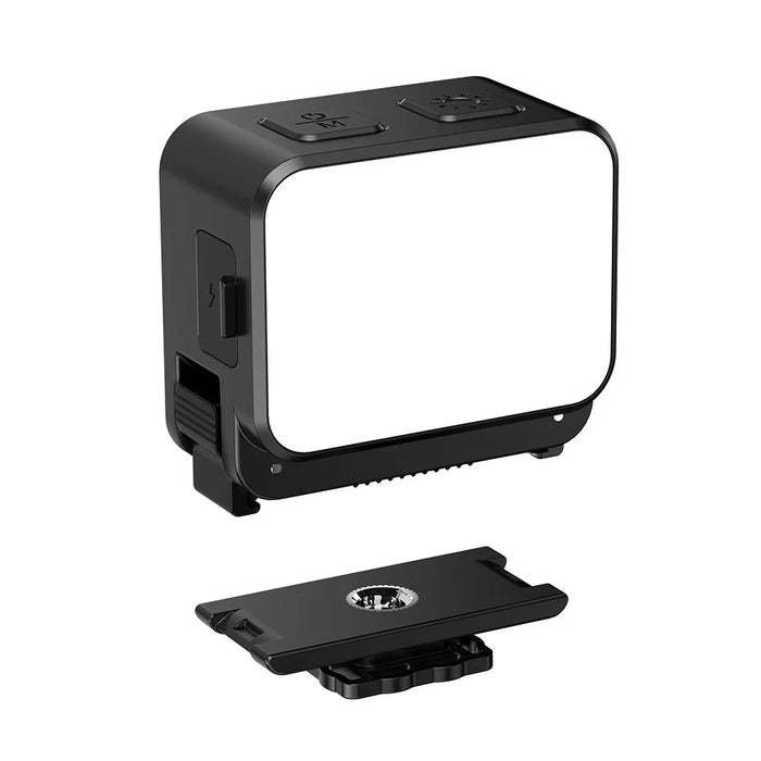 FLYMILE Action Camera Fill Light for DJI Osmo Pocket 3 Photography Lighting IPX4 Waterproof Magnetic Mount - 1