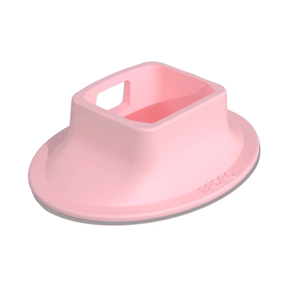 BRDRC For DJI Osmo Pocket 3 Silicone Adhesive Mounting Base Desktop Support Bracket - Pink - 1