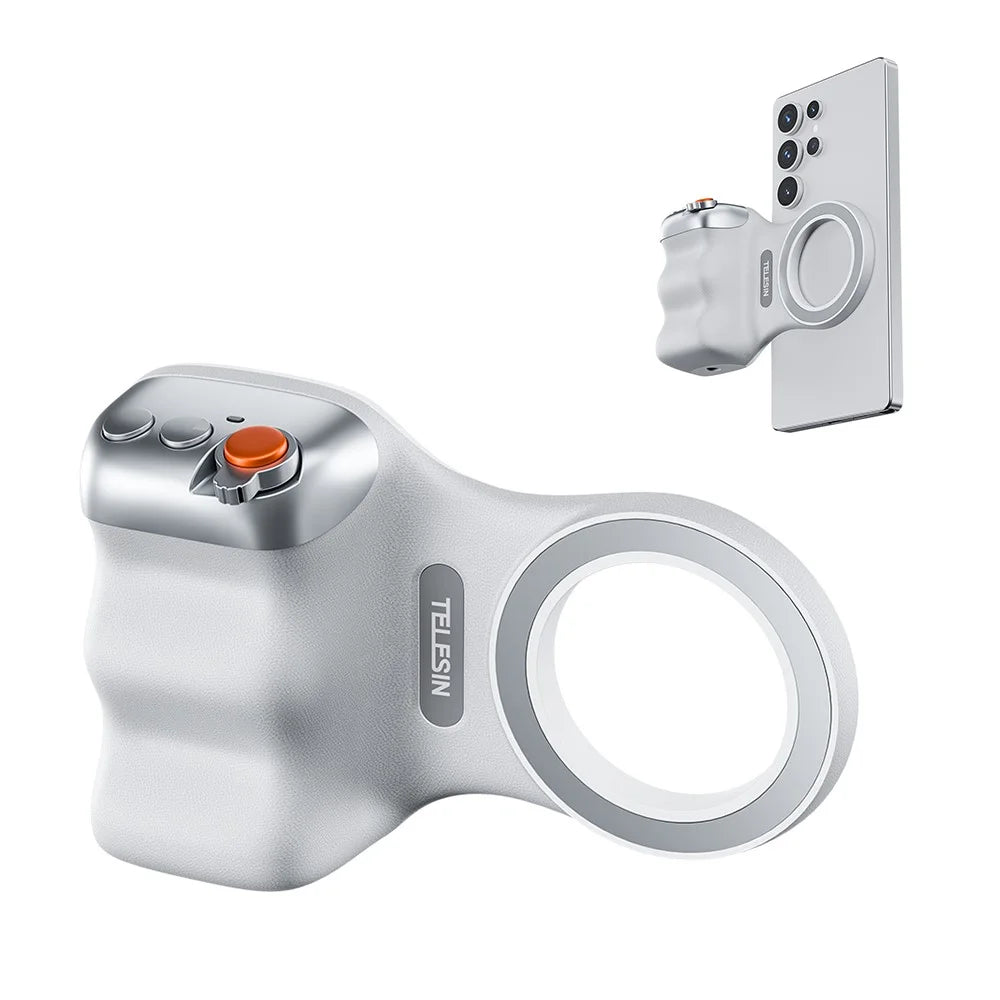 TELESIN Magsafe-Compatible Smartphone Camera Grip Cell Phone Handle Holder for Photography, MFI Certified - 1