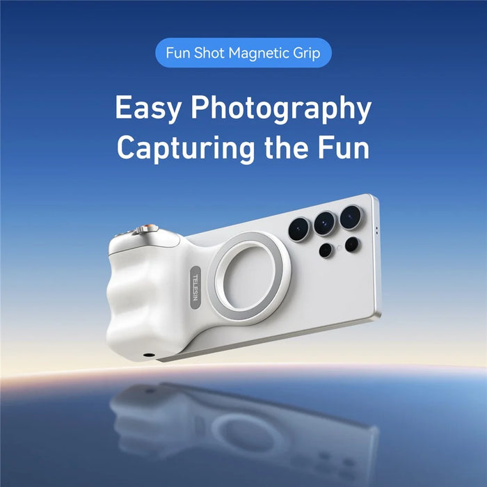 TELESIN Magsafe-Compatible Smartphone Camera Grip Cell Phone Handle Holder for Photography, MFI Certified - 4