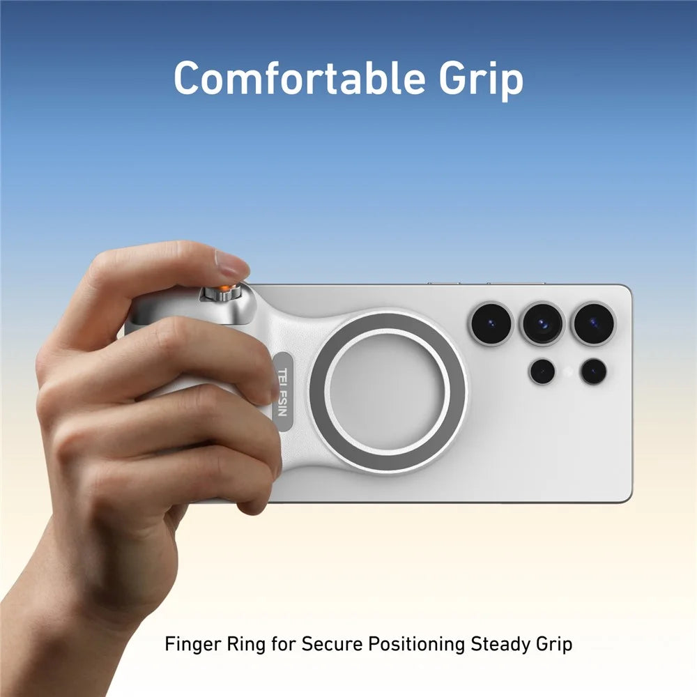 TELESIN Magsafe-Compatible Smartphone Camera Grip Cell Phone Handle Holder for Photography, MFI Certified - 5